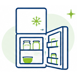 Kühlschrank reinigen